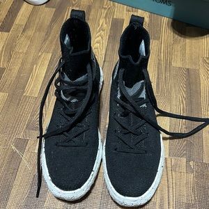 Converse high top fabric sneakers